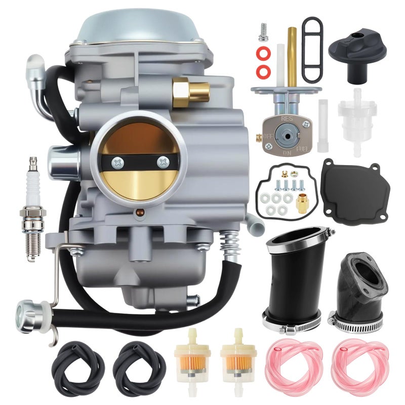 Carbman 0470-348 0470-352 0470-354 0470-367 Carburetor Compatible with Arctic Cat ATV 250 1999-2001 For Arctic Cat 300 500 1998-2000 For Arctic Cat 400 1998-2001 2X4 4X4 Carb - Image 1